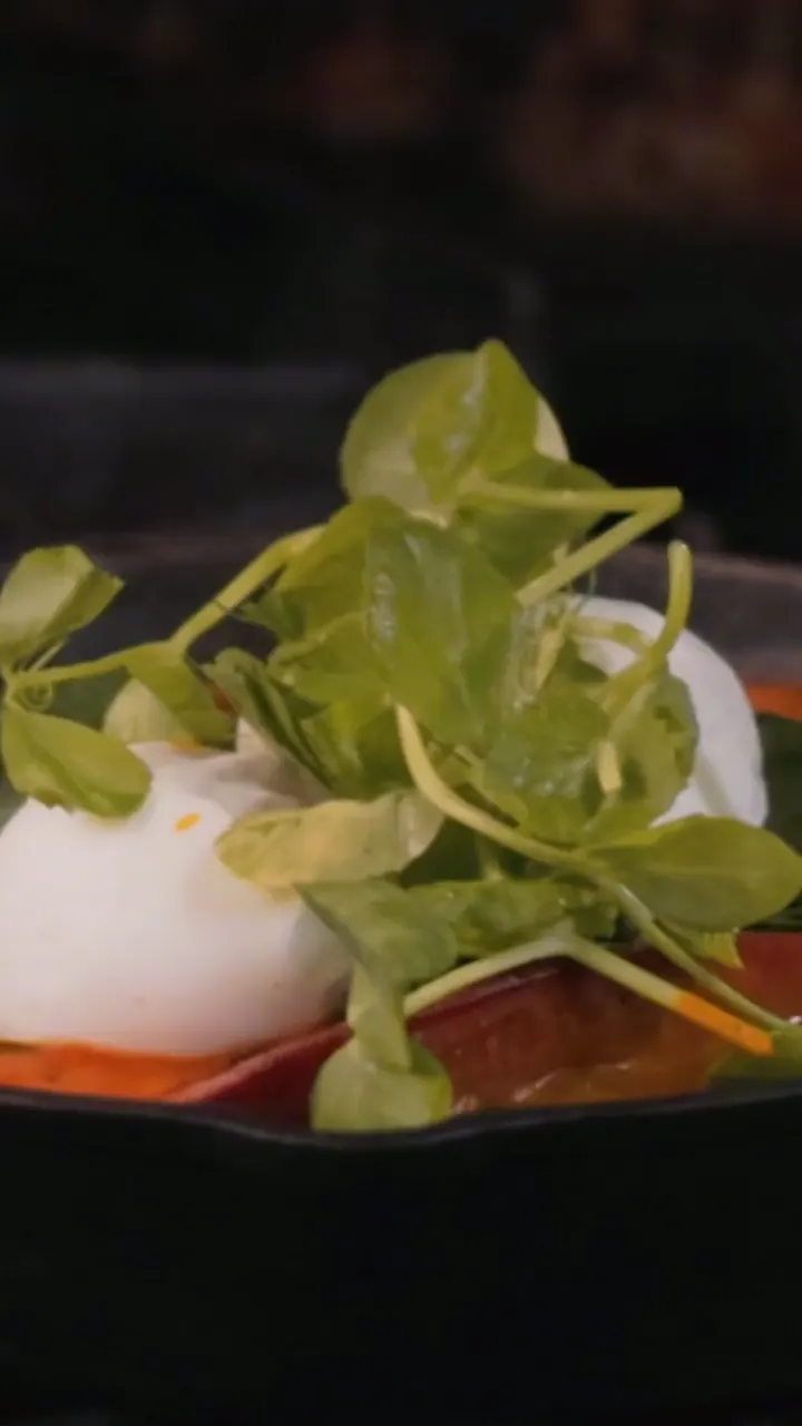 Open on the moment: the plate, not the shopfront.